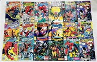 Lot of (20) 1990’s Spider-Man Comic Books