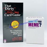 That Dirty - Card Game & What Do You Meme