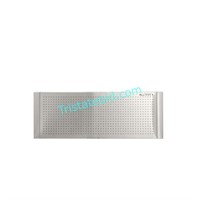 52 in. W to 72 in. W Adjustable Pegboard  Stainles