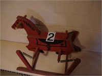 Wonder Products Wooden Rocking Horse