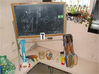 Chalk Board, Badmiton, Ping Pong, Etc