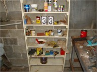 Shelf W/Contents