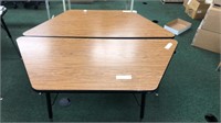 (3) Trapeziod Adjustable Height Tables