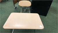 (12) Classroom Desk, 1 Piece with Basket