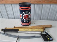 tigers can and vintage bats