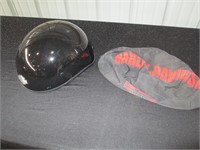 Harley Davidson helmet and cover