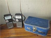 vintage solid state walkie talkies