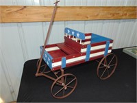 flower garden wagon