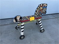 Zebra Ride on Toy