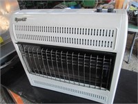 Propane wall heater