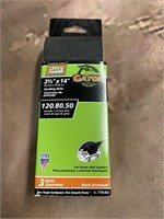 Gator 2 1/4" x 21 120, 80, 50 Grit Sanding Belts