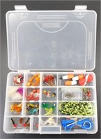 Tackle Logic Plastic Case with Fishing Lures &