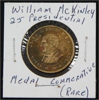 Wm. McKinley Commemorative Medal - Rare