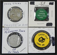 Lot of Tokens - Rare Park Store Caledonia, Ron's