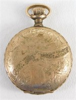 Small Malton Pocket Watch with Fancy Dial and 20