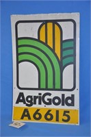 Agri-Gold Seed tin sign