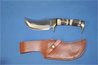 American Hunter 10" bone fixed blade knife