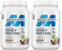2 X Muscletech 100% Frass-fed Whey Protein