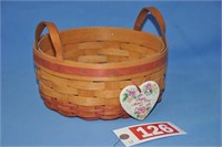 1995 Longaberger Mother's Day button basket