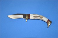Whitetail Cutlery stag fixed blade knife