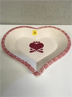 Heart Dish 12x13