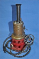 Vtg Weeden vertical electric steam engine toy