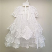 Newborn Lace Baptism Dress / Christening Gown