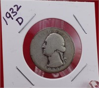 1932-D Washington Quarter - Key Date