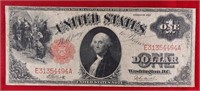 1917 $1 Legal Tender Note Elliott / Burke