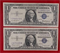 1957 / 1957-B $1 Star Note Silver Certificates