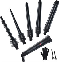 5 in 1 Curling Iron Wand Set