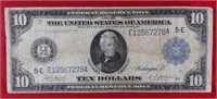 1914 $10 Fed. Res. Note - Burke / Houston