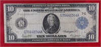1914 $10 Fed. Res. Note - White / Mellon