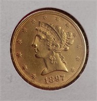 1897 $5 Gold Piece