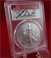 2021(S) Type 1 Silver Eagle PCGS Graded MS-70