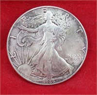 1986 Silver Eagle - 1st Year Minted
