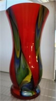 TOWLE HAND MADE ART GLASS VASE