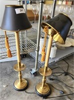 BRASS DECORATIVE STICK LAMPS