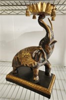 STERLING INDUSTRIES ELEPHANT CANDLE STAND
