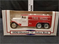 NIP 1930 Diamond T Tanker Bank Die Cast
