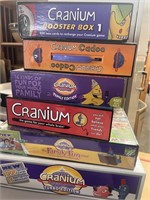 Lot of 6 Cranium Family Board Games