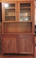 Solid Cherry Flat To Wall Cupboard