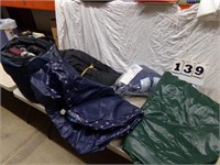 2- Sleeping Bags, 2- Air Coleman Beds