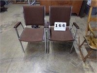 2- Metal Chair's