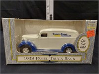NIP 1938 Panel Truck Die Cast Bank