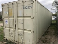40’ standard height shipping container