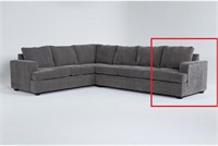 Charcoal Sectional, only one side.