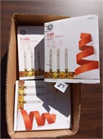 (3) 3 pack Window Candles