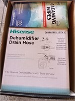 Dehumidifier Drain Hose & 100 count alcohol Wipes