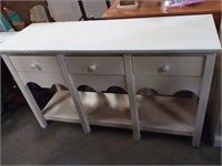 Sofa / Hall table w 2 drawers 51"L x18" W